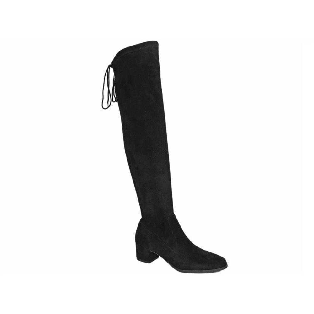 NWOT Chinese Laundry 9 Mystical Over the Knee Boots Black Suedette 132174